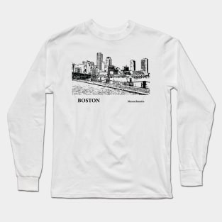 Boston - Massachusetts Long Sleeve T-Shirt